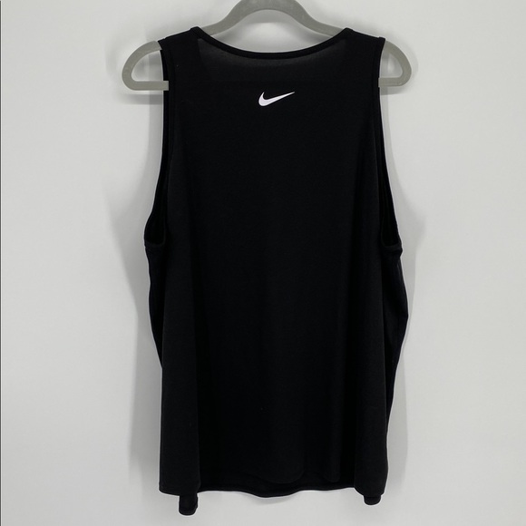 Nike Black Sleeveless Top with White Happy Face Women’s Size 2X - Picture 5 of 8
